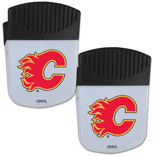 Calgary Flames® Chip Clip Magnet with Bottle Opener, 2 pack - Flyclothing LLC