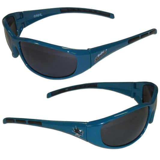 San Jose Sharks® Wrap Sunglasses - Flyclothing LLC