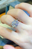 5 Carat Moissanite 925 Sterling Silver Ring - Trendsi - Flyclothing LLC