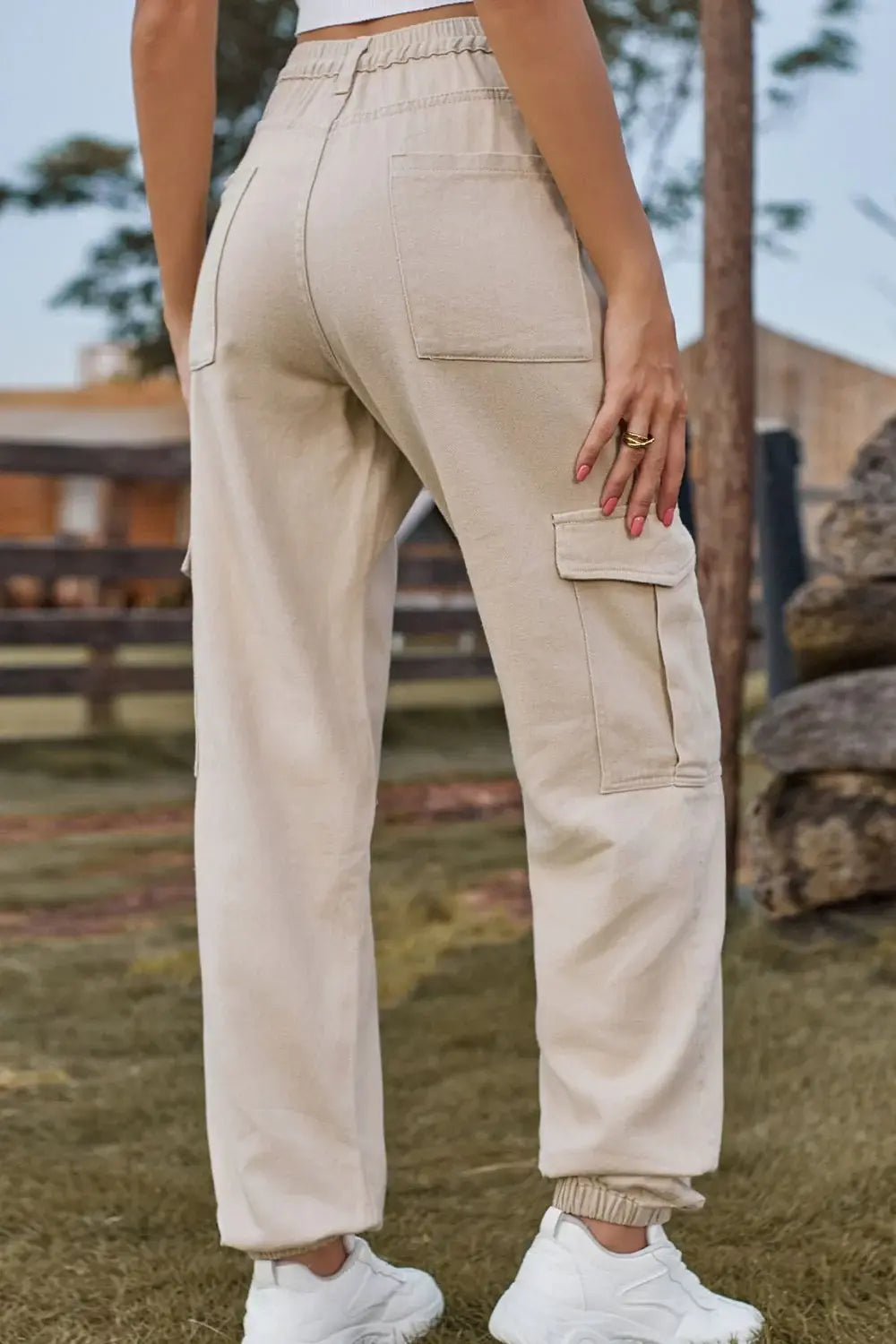 Long Jeans with Pocket - Trendsi - Flyclothing LLC