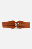 Wide Elastic Belt with Alloy Buckle - Trendsi - Flyclothing LLC