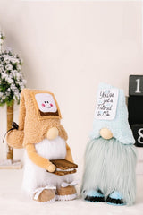 Mother's Day Pom-Pom Trim Faceless Gnome - Trendsi
