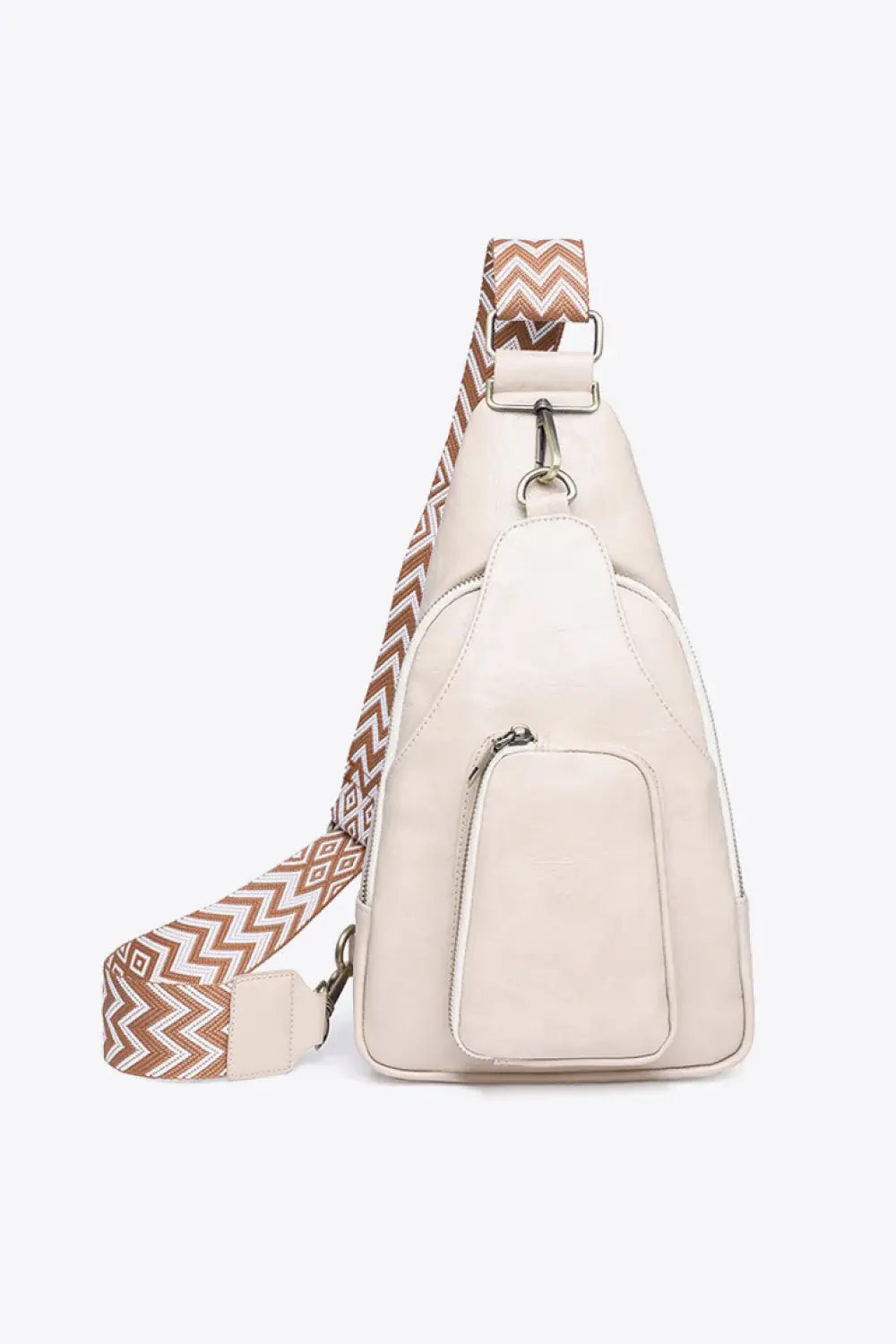 Take A Trip PU Leather Sling Bag - Trendsi - Flyclothing LLC