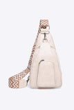 Take A Trip PU Leather Sling Bag - Trendsi - Flyclothing LLC
