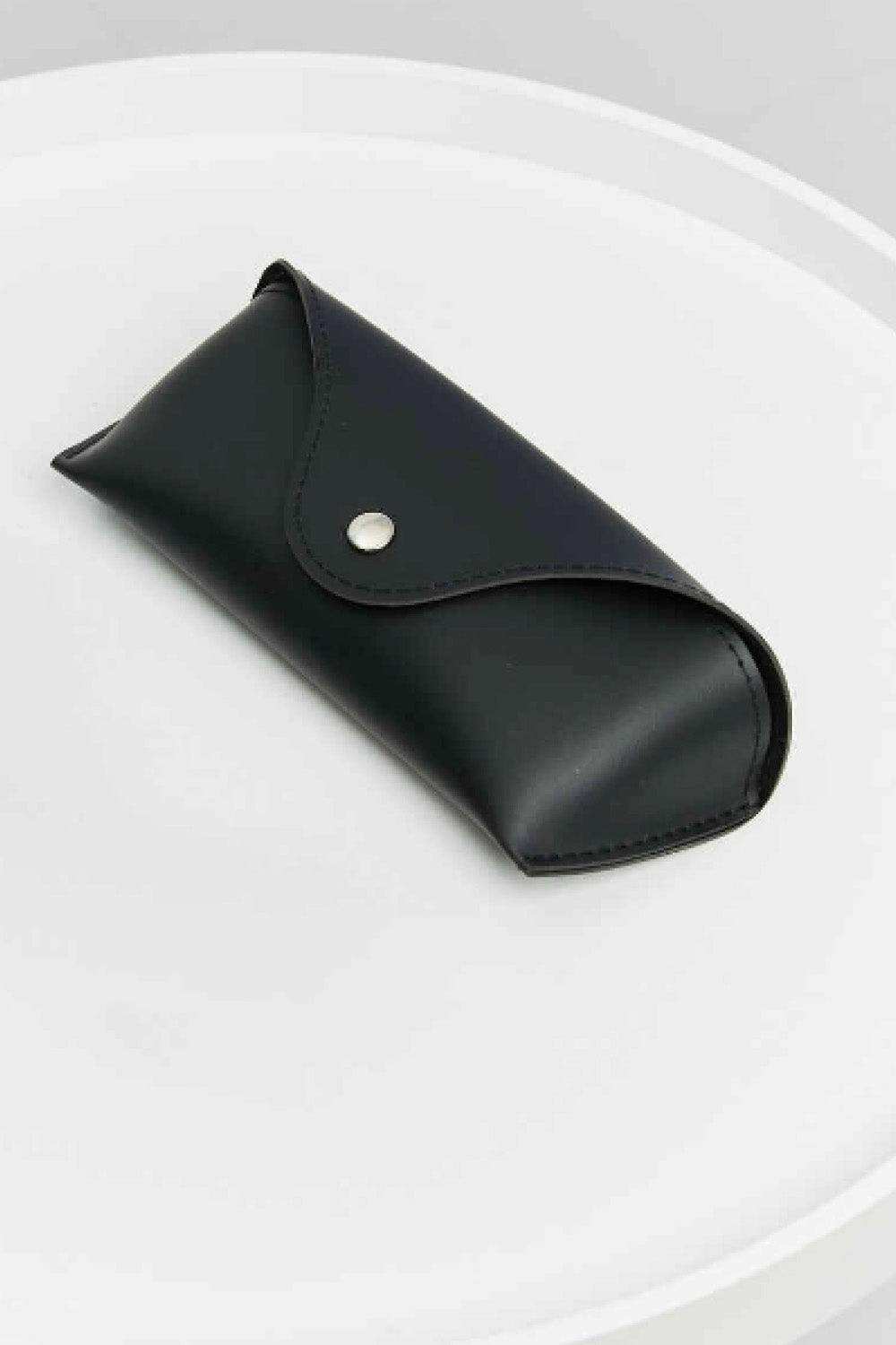 Tortoiseshell Rectangle Polycarbonate Sunglasses - Trendsi - Flyclothing LLC