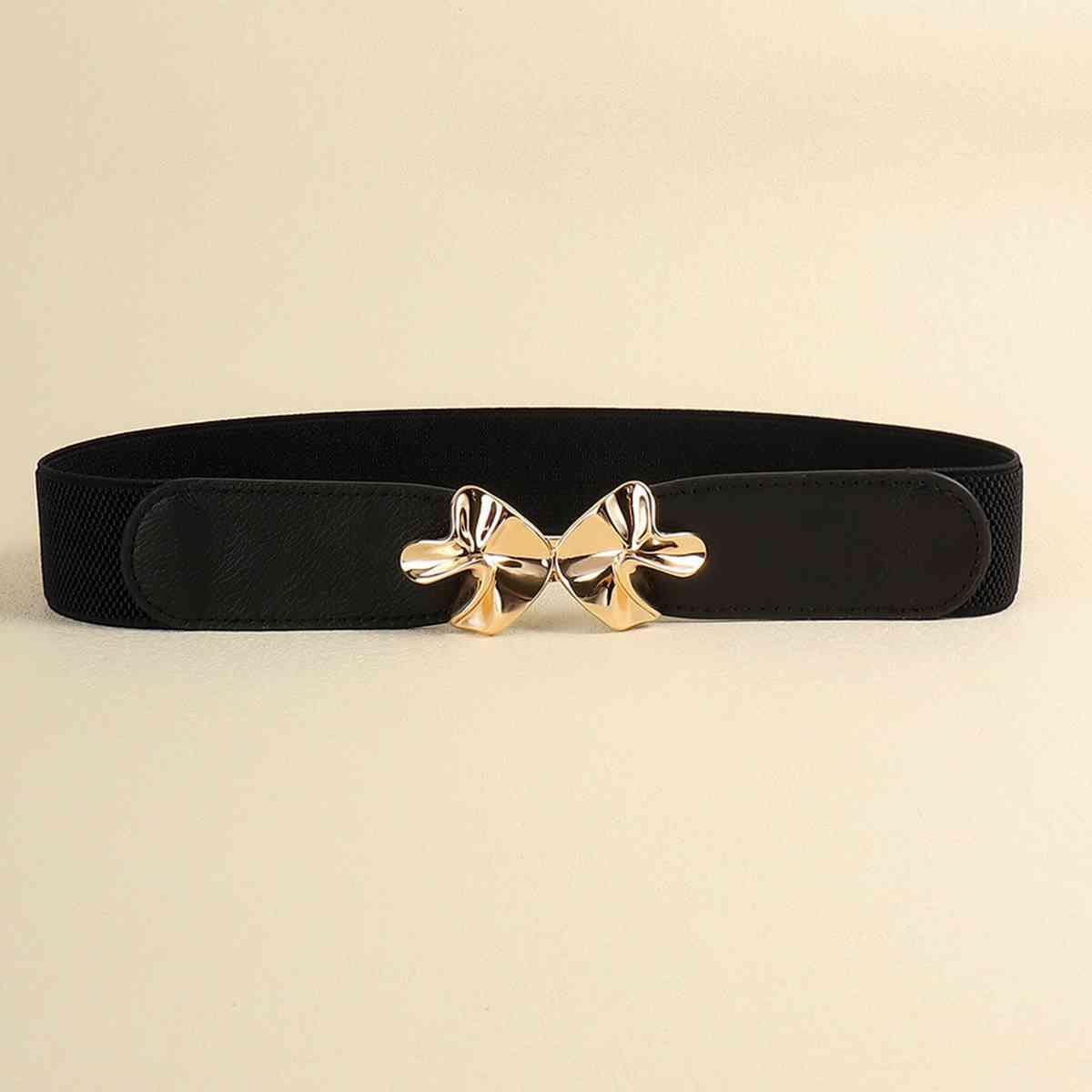 Alloy Buckle Elastic Belt - Trendsi - Flyclothing LLC