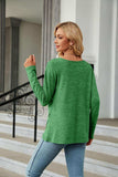 Round Neck Long Sleeve T-Shirt - Trendsi - Flyclothing LLC
