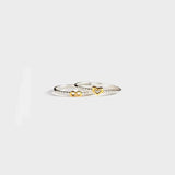 Zircon 925 Sterling Silver Heart Shape Ring - Flyclothing LLC