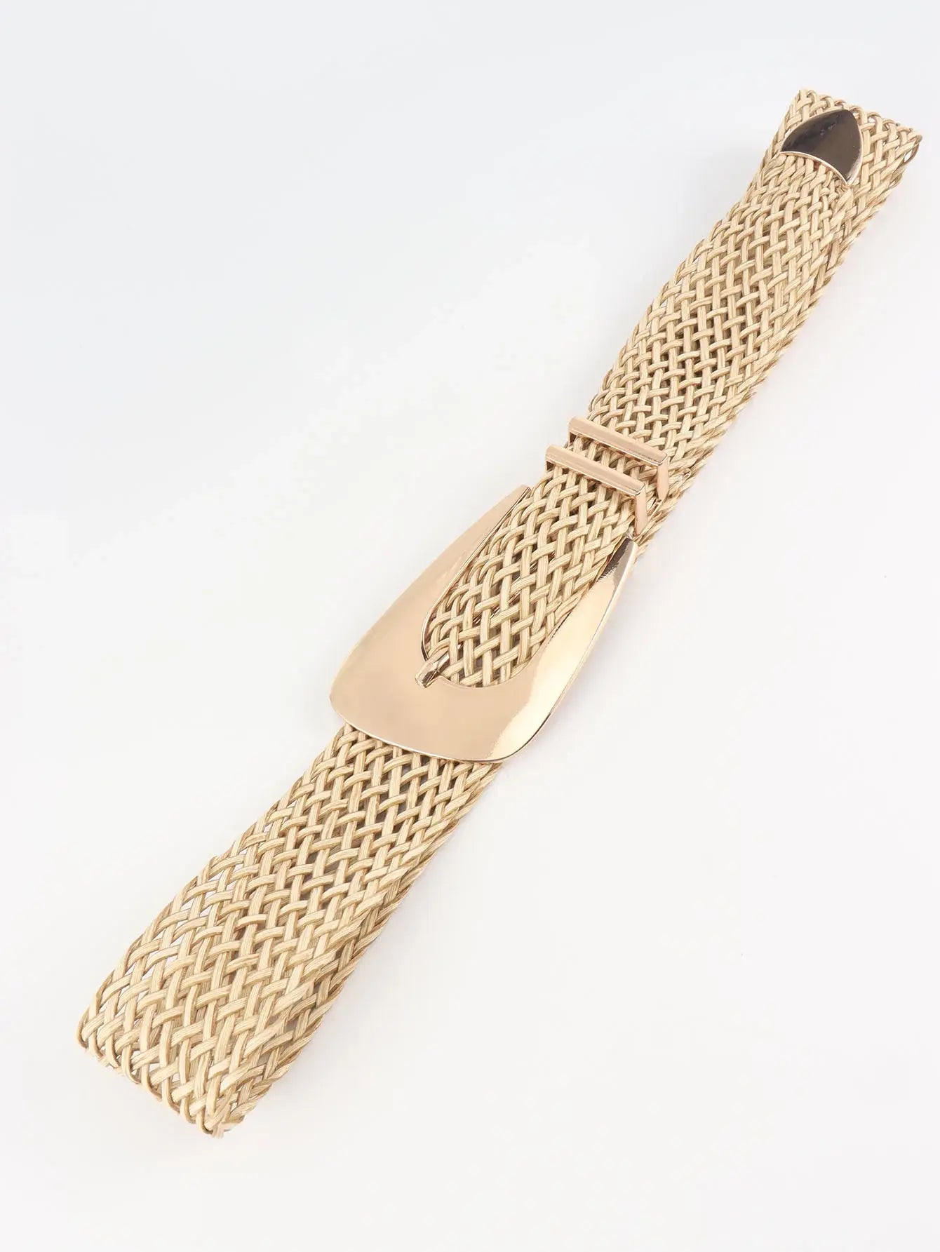 Irregular Buckle Braid Belt - Trendsi - Flyclothing LLC