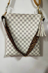 PU Leather Shoulder Bag with Tassel - Trendsi - Flyclothing LLC