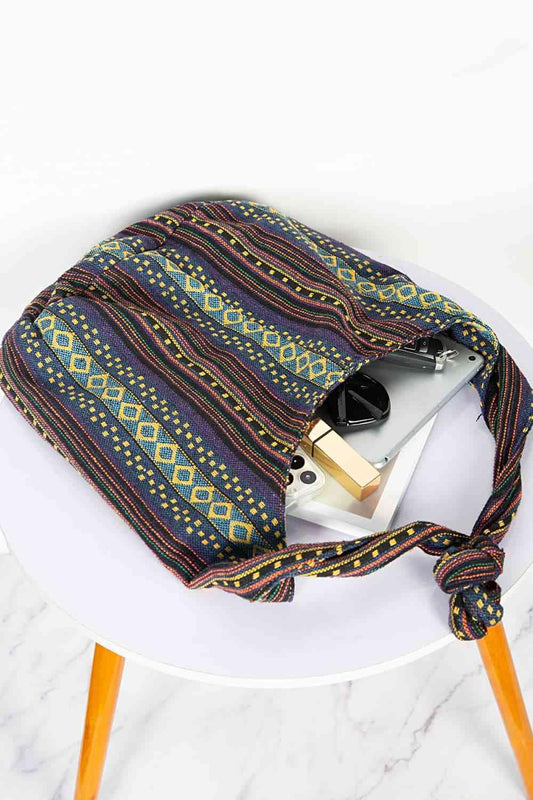 Large Canvas Crossbody Bag - Trendsi