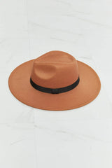 Fame Enjoy The Simple Things Fedora Hat - Trendsi - Flyclothing LLC