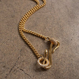 18K Gold-Plated Copper Inlaid Zircon Necklace - Trendsi - Flyclothing LLC