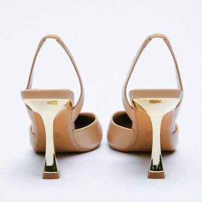 PU Leather Point Toe Stiletto Heel Pumps - Trendsi - Flyclothing LLC