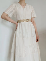 Irregular Buckle Braid Belt - Trendsi - Flyclothing LLC