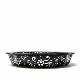 Encantada Handmade Pottery Serving Dish, Black & White - Encantada - Flyclothing LLC