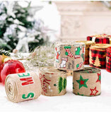 Christmas Polyester Ribbon - Trendsi - Flyclothing LLC