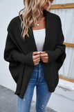 Open Front Long Sleeve Cardigan - Trendsi - Flyclothing LLC