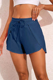 Drawstring Waist Swim Shorts - Trendsi - Flyclothing LLC