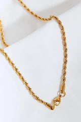 GNJ MANUFACTURING Cubic Zirconia Lightning Pendant Necklace - Trendsi - Flyclothing LLC
