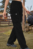 Loose Fit Long Jeans with Pockets - Trendsi - Flyclothing LLC