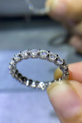 You've Got It 1.5 Carat Moissanite Ring - Trendsi - Flyclothing LLC