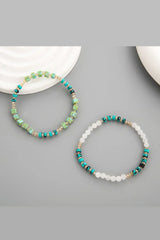 Crystal & Natural Stone Bracelet - Trendsi - Flyclothing LLC