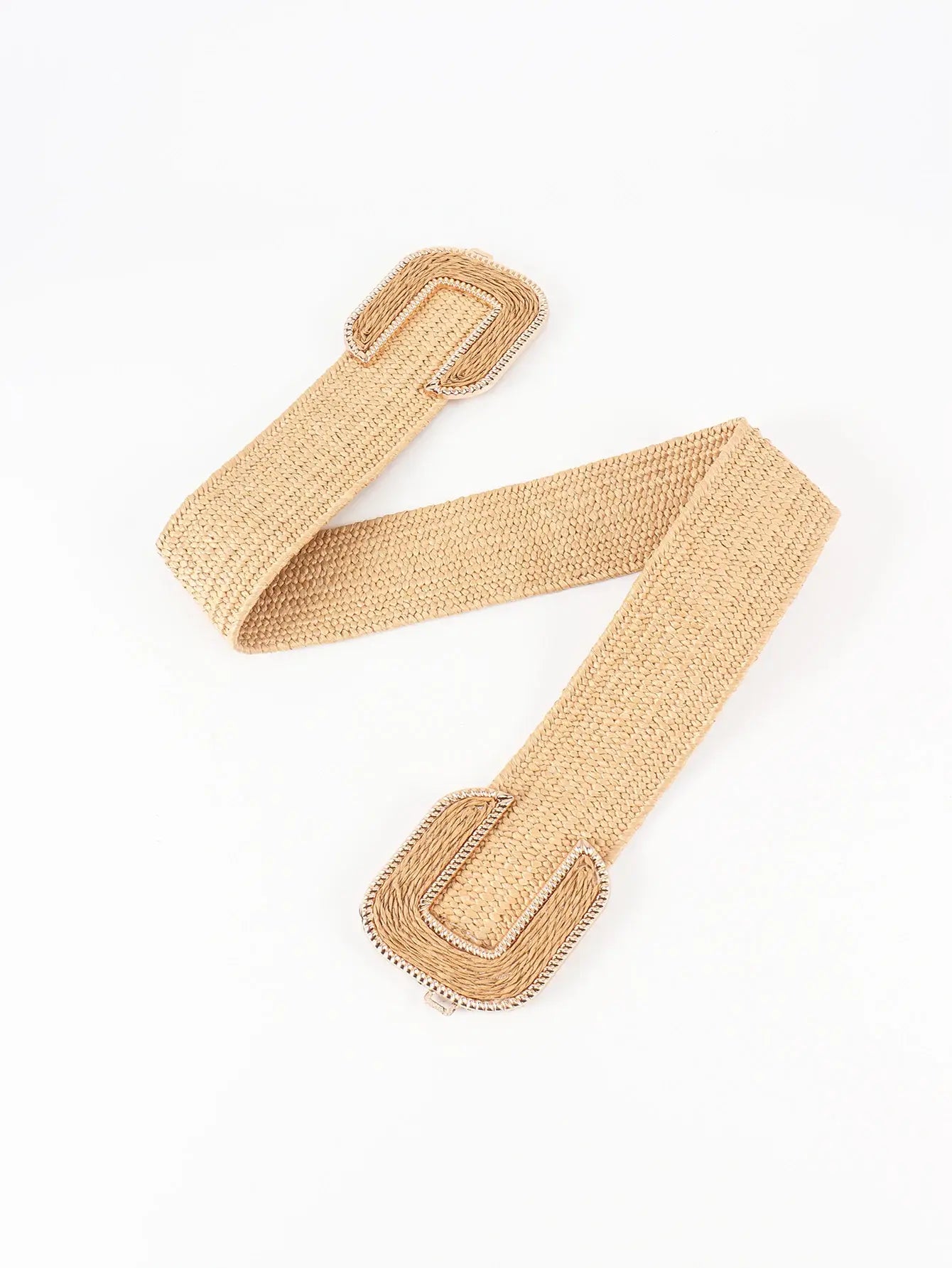 Wide Braid Belt - Trendsi - Flyclothing LLC
