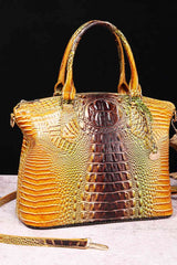 Gradient PU Leather Handbag - Trendsi - Flyclothing LLC