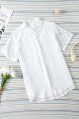 Button Up Short Sleeve Shirt - Trendsi - Flyclothing LLC