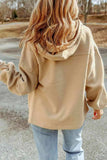 Zip-Up Drawstring Hooded Jacket - Trendsi - Flyclothing LLC