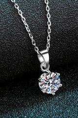 Get What You Need Moissanite Pendant Necklace - Flyclothing LLC