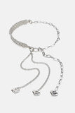 CCB Bead Heart Charm Belt - Trendsi