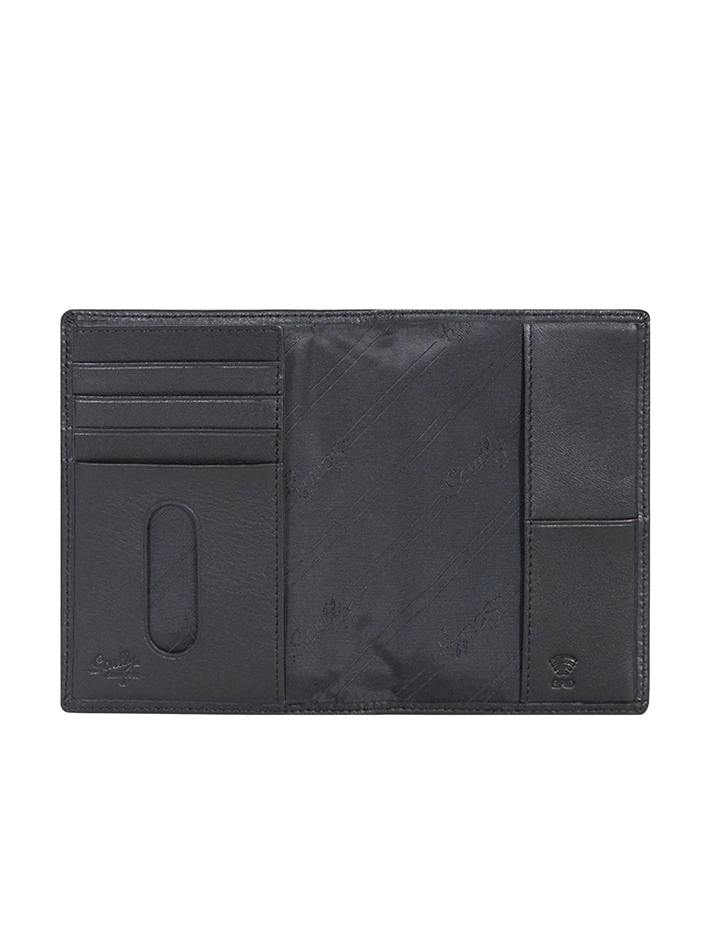 Scully BLACK PASSPORT CASE - Scully Leather - Flyclothing LLC
