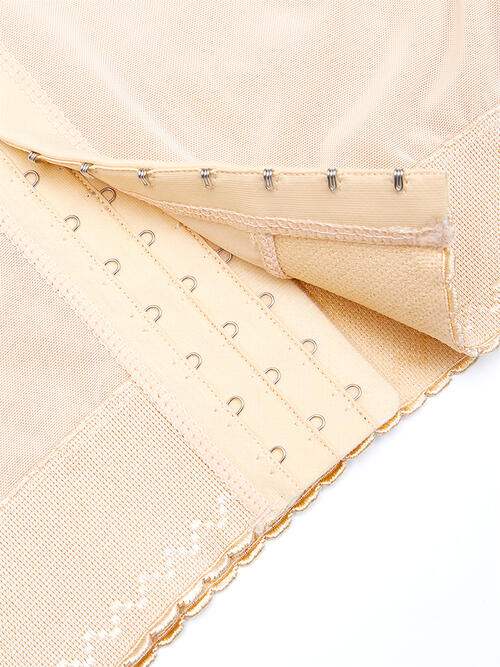 Full Size Lace Detail Hook-and-Eye Shaping Shorts - Trendsi - Flyclothing LLC