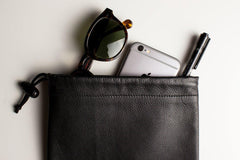 Kiko Leather Accessory Pouch - Kiko