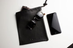 Kiko Leather Accessory Pouch - Kiko