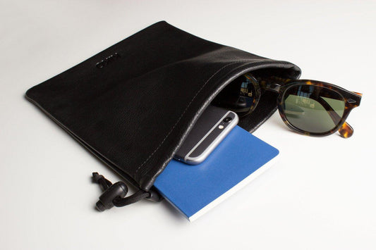 Kiko Leather Accessory Pouch - Kiko