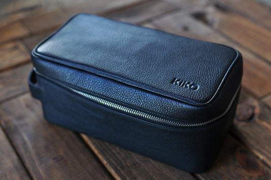 Kiko Leather Dopp Kit - Kiko
