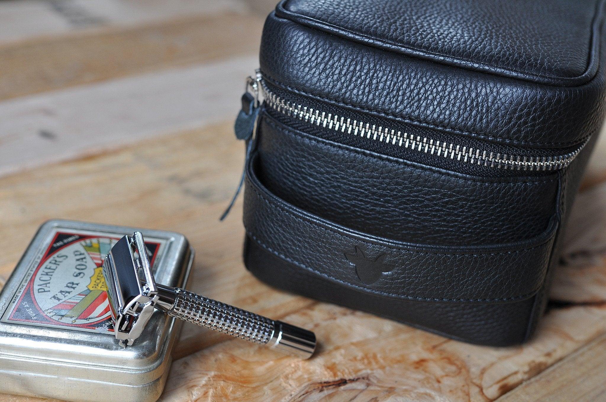 Kiko Leather Dopp Kit - Kiko