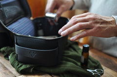 Kiko Leather Dopp Kit - Kiko