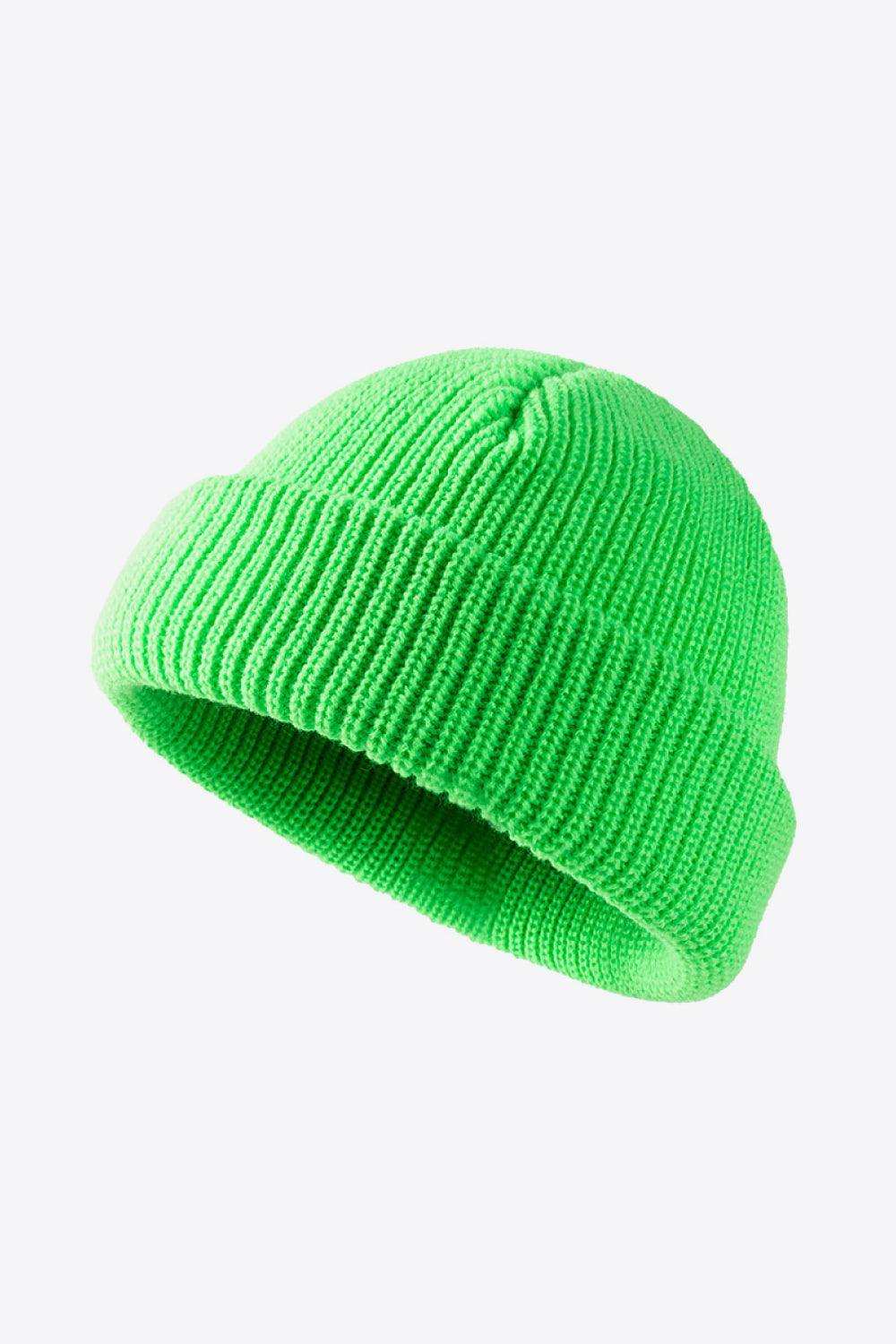 Calling For Winter Rib-Knit Beanie - Trendsi - Flyclothing LLC