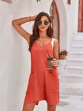 Spaghetti Strap Romper with Pockets - Trendsi - Flyclothing LLC