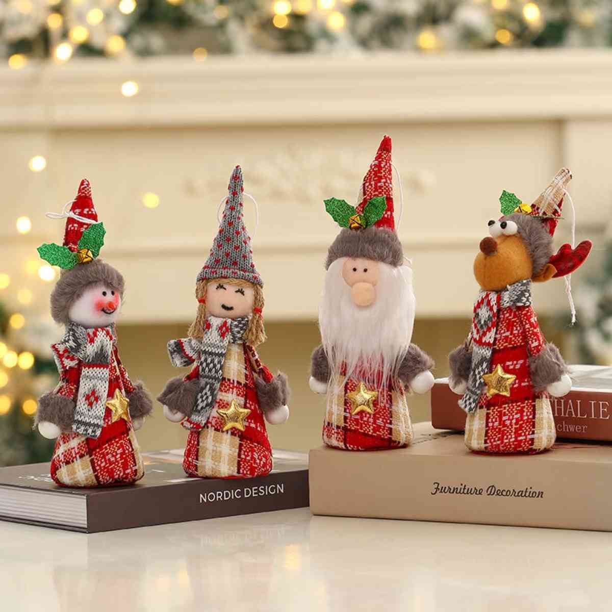 Assorted 2-Piece Christmas Gnome Hanging Widgets - Trendsi - Flyclothing LLC