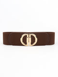 D Buckle Elastic Belt - Trendsi