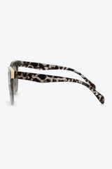 Tortoiseshell Polycarbonate Frame Full Rim Sunglasses - Trendsi - Flyclothing LLC