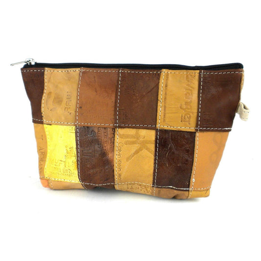 Leather Label Pouch - Conserve - Flyclothing LLC