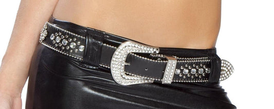 Roma Costume Rhinestone Belt - Roma Costume