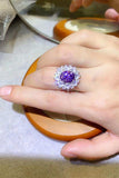 3 Carat Moissanite Platinum-Plated Ring - Trendsi - Flyclothing LLC