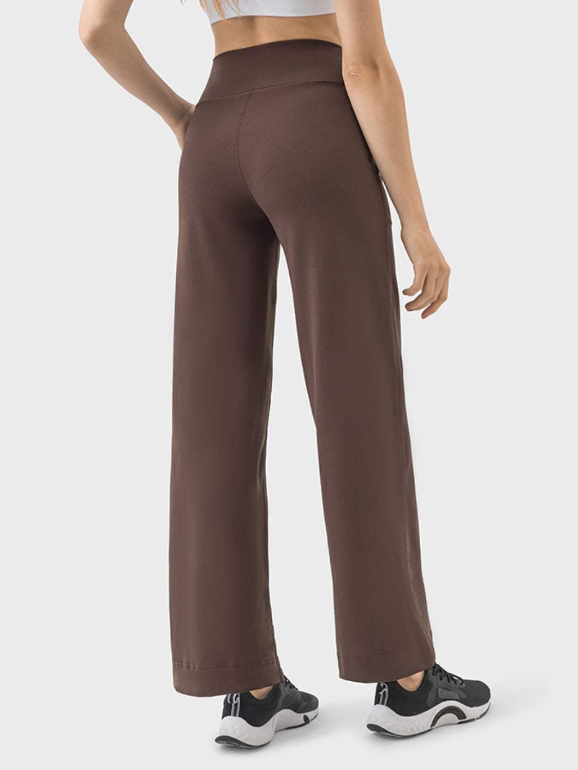 Drawstring Active Pants with Pockets - Trendsi - Flyclothing LLC